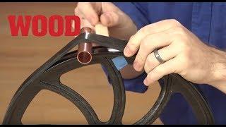 How to Replace a Bandsaw Tire - WOOD magazine