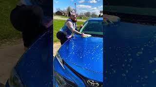 Sibling Pranks While Washing Car! Hilarious Brother and Sister Duo! 