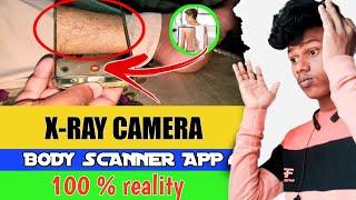 x-ray camera body scanner app | real or fake?@ManojSaruu