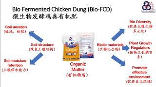 《双箭牌》微生物发酵鸡粪有机肥 Twin Arrow Bio Fermented Chicken Dung (Bio-FCD)