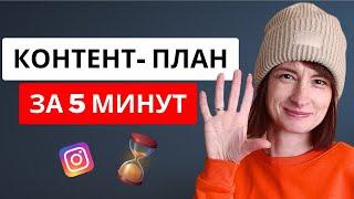 Контент-план для соцсетей который работает на 100%