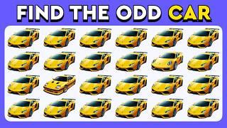 Find the ODD One Out  - Car Logo Challenge 2025 | 35 levels