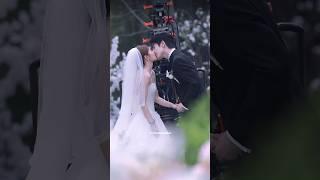 Zhang Linghe and Xu Ruohan’s Wedding Kiss [Slomo] from the  Drama “The Best Thing” #shorts #viral