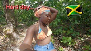 HARD DAY  SURVIVING IN JAMAICA COUNTRYSIDE !! Not What I Expected