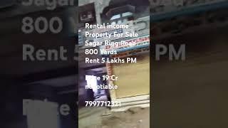 Commercial Pre-Rental Income Property For Sale Sagar Ring Road