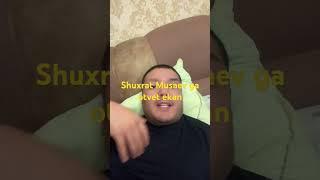 Shuxrat Musaev ga otvet ekan #tiktok #sardorgangster #elparvar