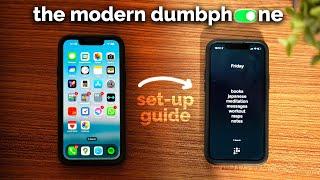 How to make your smartphone into a dumb phone - (Modern Dumbphone)