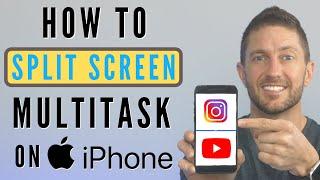 How to do iPhone Split Screen | Multitask with Two Apps On at Once (FREE & NO JAILBREAK!)