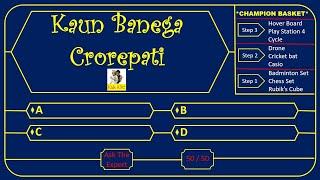 Kaun Banega Crorepati Game - Quiz Contest | Kids KBC