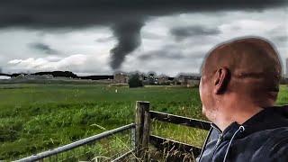 IS THIS A UK TORNADO Caught on Camera! | Storm Chasers UK