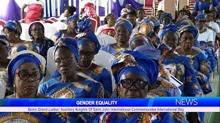 Benin Grand Ladies' Auxiliary Knights Of Saint John International Commemorates International Day