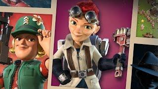 New Heroes Unlocked Brick & Everspark | Boom Beach