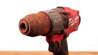 Restoration of Rusty Cordless Drill