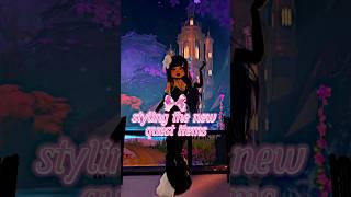 Styling the new Quest Items in DRESS to IMPRESS  #dti #dresstoimpress #roblox