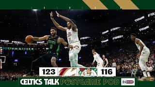 POSTGAME POD: Donovan Mitchell and the Cavs ruin The Jay's 83-point night | Celtics Talk