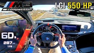 2025 BMW M3 Competition Touring G81 // 0-100 100-200 & TOP SPEED!