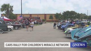 Cars rally for Children's Miracle Network