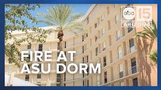 More than 300 ASU students are forced out of their dorms after a fire