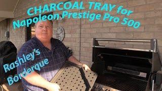 Review of Charcoal Tray for Napoleon Prestige Pro500 Gas Grill Bonus Texas Burger Cook