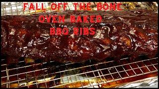 Super Easy Oven Baked BBQ Baby Back Ribs | The Best Fall Off The Bone Recipe