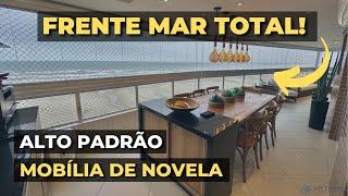 APARTAMENTO FRENTE MAR EM PRAIA GRANDE - MOBILIADO - ALTO PADRÃO [ATUALIZADO]