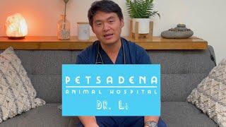 Meet Dr. Fred Li at Petsadena Animal Hospital!