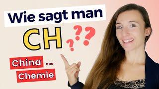 Wie sagt man "CH" auf Deutsch? - 5 Möglichkeiten (Deutsche Aussprache lernen)