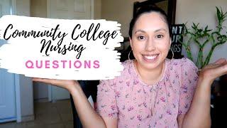 Frequently Asked Community College Nursing Program Questions| Associate Degree Nursing program