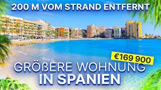  Wohnung in Spanien: 3 Schlafzimmer, 2 Badezimmer und nur 200 Meter vom Strand entfernt  | 169 900