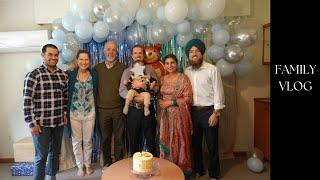 MY SONS 1ST BIRTHDAY PARTY VLOG | LOUIS SINGH KHALSA