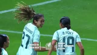 2 Partidos Amistosos | Mexico Femenil | Promo | Zona TUDN en VIX y TUDN 