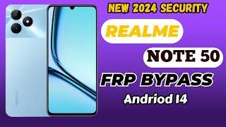 Realme Note 50 frp bypass android 14 |No apps disable | No Pattren work