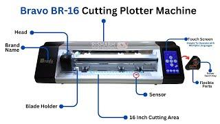 Bravo BR16 Vinyl Cutting Plotter , Vinyl Cutting Plotter Machine