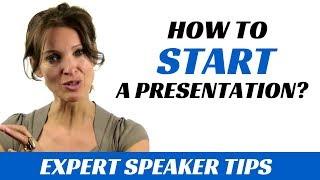 How to start a presentation