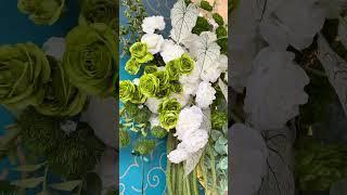 Trang Trí Gia Tiên Tone Xanh Cổ Vịt | Rạp Cưới Mỹ Thanh Cái Bè