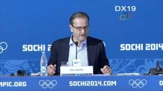 IOC Press Briefing with IOC Director of Communications Mark Adams