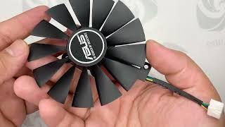 95MM PLD10010B12HH Replacement For ASUS PHOENIX GTX1650S 1660 1660S 1660Ti Graphics Card Fan