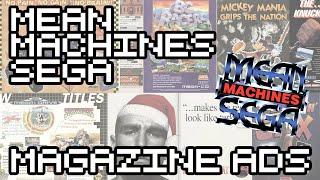 Mean Machines Sega Magazine Ads | How to Retro