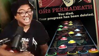 Guitar Hero 2 but if I miss, my save file gets deleted (but I don't miss)