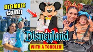  EVERYTHING To Do At DISNEYLAND With A TODDLER! | Rides, Nursery, Quiet Spots + Tips & Tricks!