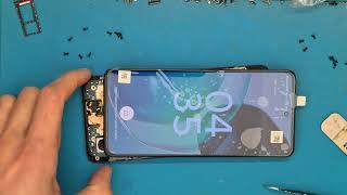 Motorola moto g72 screen replacement and disassembly original display