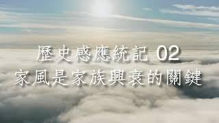 晨曦小語 歷史感應統記 02 家風氏家族興衰的關鍵