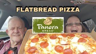 Panera Flatbread Pizza Review #foodreview #fastfoodreview #panera #panerabread