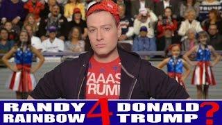 Randy Rainbow Performs at a Donald Trump Rally