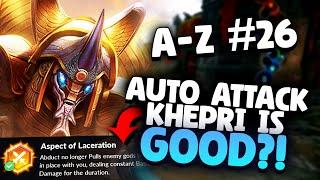 ASPECT KHEPRI MIGHT JUST BE A GOOD GOD IN DUEL! - Smite 2 A-Z