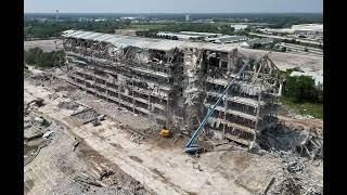 Arlington Park exterior demolition timeline