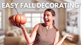 Cozy Up Your Home for Fall | EASY Decorating Tips