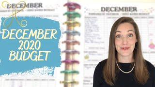 Large Family One Income | DETAILED BUDGET WITH ME| December 2020 Budget | Big Family Budget