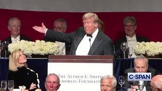 Former President Donald Trump Full Remarks at Al Smith Dinner