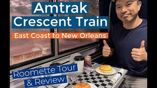 Amtrak Crescent Train Roomette to New Orleans: Tour & Review